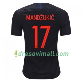 Hrvatska Mandzukic 17 Gostujući Nogometni Dresovi Svjetsko prvenstvo 2018